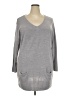 Spring & Mercer 100% Acrylic Gray Pullover Sweater Size 2X - photo 1