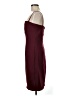 3B Solid Burgundy Cocktail Dress Size 9 - photo 5