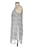 DKNY 100% Polyester Tweed Silver Casual Dress Size 2 - photo 5