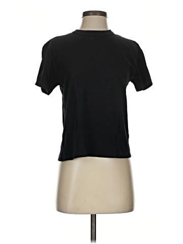 Velvet Short Sleeve Turtleneck (view 1)