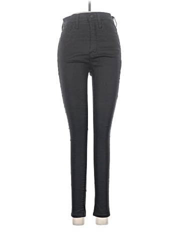 Madewell 10" High-Rise Skinny Jeans: Coated Edition (view 1)