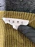 THML Color Block Brown Pullover Sweater Size S - photo 7