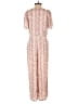 Greylin 100% Rayon Paisley Pink Jumpsuit Size XS - photo 2