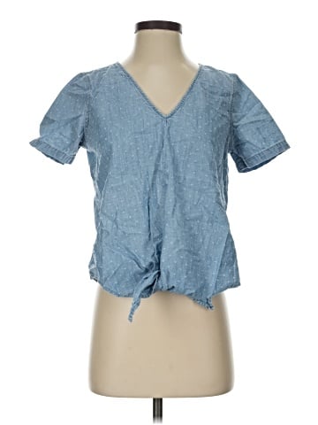 Madewell Short Sleeve Blouse (view 1)