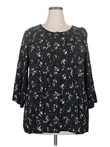Cj Banks 3/4 Sleeve Blouse (view 1)