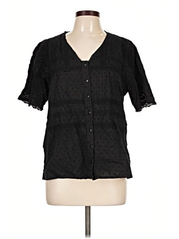 Forever That Girl for Anthropologie Short Sleeve Blouse (view 1)