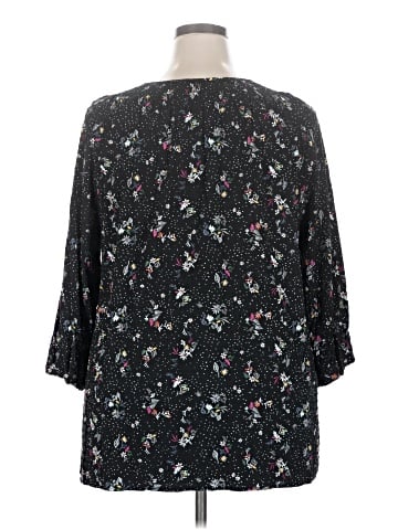 Cj Banks 3/4 Sleeve Blouse (view 2)