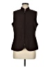 Talbots 100% Polyester Brown Vest Size M (petite) - photo 1