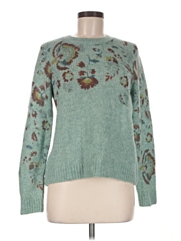 Wrap Pullover Sweater (view 1)