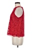 Elle Red Sleeveless Blouse Size M - photo 5