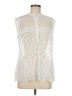 CAbi Ivory Sleeveless Blouse Size M - photo 1