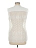 CAbi Ivory Sleeveless Blouse Size M - photo 2