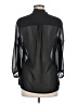 Gap Outlet 100% Polyester Black 3/4 Sleeve Blouse Size M - photo 2