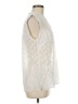 CAbi Ivory Sleeveless Blouse Size M - photo 4