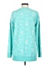 Lands' End Print Teal Pullover Sweater Size XS - photo 2