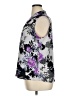 Nine West Floral Silver 3/4 Sleeve Blouse Size XL - photo 5