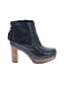 Via Spiga 100% Leather Black Ankle Boots Size 6 - photo 1