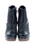 Via Spiga 100% Leather Black Ankle Boots Size 6 - photo 2