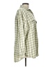 Assorted Brands 100% Cotton Plaid Green Long Sleeve Button-Down Shirt Size L - photo 4