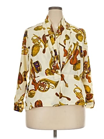 Jordan 3/4 Sleeve Blouse (view 1)