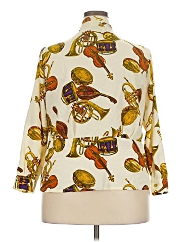 Jordan 3/4 Sleeve Blouse (view 2)