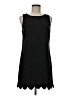 Monteau Solid Black Casual Dress Size M - photo 1