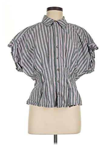 Pilcro Short Sleeve Blouse (view 1)
