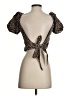 Marissa Webb Brown Short Sleeve Blouse Size XS - photo 2