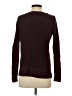 Ann Taylor LOFT 100% Cotton Burgundy Pullover Sweater Size S - photo 2