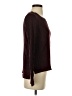 Ann Taylor LOFT 100% Cotton Burgundy Pullover Sweater Size S - photo 4