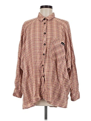 BDG Long Sleeve Button-Down Shirt (view 1)