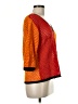 J. Peterman Orange 3/4 Sleeve Top Size M - photo 4