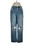 Blank NYC Solid Blue Jeans Size 27 waist - photo 1