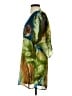 Maude 100% Polyester Tropical Green Casual Dress Size S - photo 5