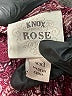 Knox Rose 100% Polyester Paisley Burgundy 3/4 Sleeve Blouse Size XXL - photo 7