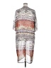 ING 100% Polyester Silver Poncho Size 2X - photo 2
