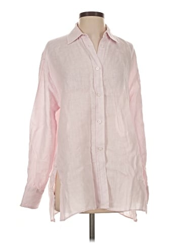 Zara Long Sleeve Button-Down Shirt (view 1)