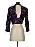 Zara Purple 3/4 Sleeve Top Size XS - photo 2