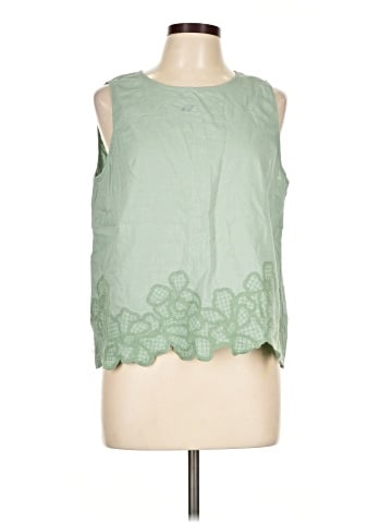 J.Crew Factory Store Sleeveless Blouse (view 1)