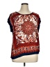 DR2 Orange Short Sleeve Blouse Size XL - photo 1