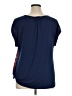 DR2 Orange Short Sleeve Blouse Size XL - photo 2