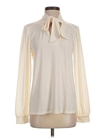 Ann Taylor Long Sleeve Blouse (view 1)