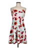 Love Floral Teal Cocktail Dress Size M - photo 1