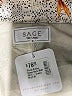 Sage the Label 100% Polyester Floral Ivory Gray Casual Skirt Size M - photo 4