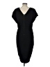 Express Solid Black Casual Dress Size L - photo 2