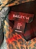 Bailey 44 Animal Print Brown Long Sleeve Blouse Size M - photo 7