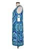 R&M Richards Paisley Blue Casual Dress Size 12 - photo 5