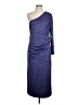 JS Collections Blue Casual Dress Size 12 - photo 1