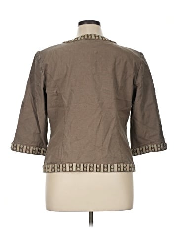 MULTIPLES 3/4 Sleeve Blouse (view 2)
