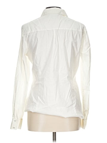 White House Black Market Long Sleeve Blouse (view 2)